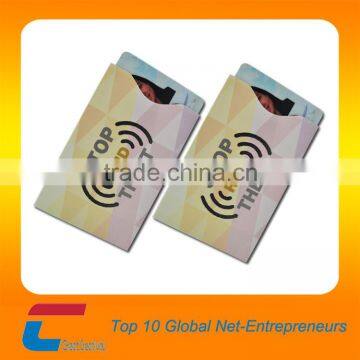 Combination RFID blocking sleeve,10 credit card & 2passport protetors one set