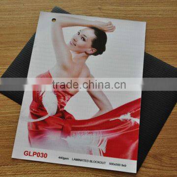 Laminated Frotlit Black Back 13oz 440gsm 500*500 9*9 GLP030 photo-2