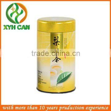 natural food grade safety tea tin can for packaging tea