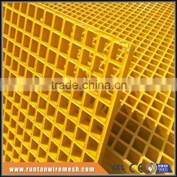 continuous fiberglass molded grating with chemical resistant polyester resin