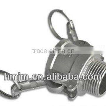 hm ss304 ss316 stainless steel male threaded quick coupling type B