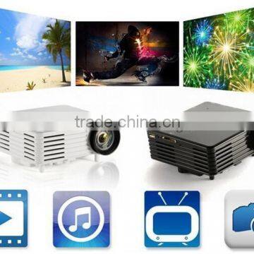 The Cheapest Wholesale Mini LED Digital Projector GP07S Full HD 3D LED Projector with 20k LED Lamp Life