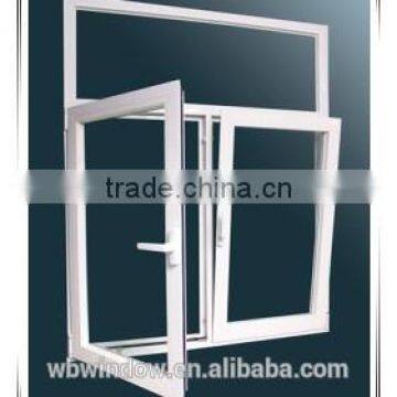 latest design LG pvc profile tilt and turn windows