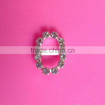 Hot selling factory price rhinestone buckle in stock (BCL-3017)