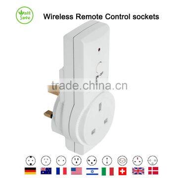 Smart Wireless Remote Control Socket Switches UK Plug K09 1+1 photo-2
