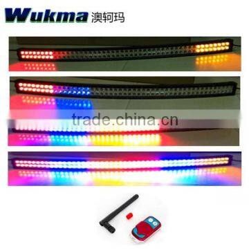 RGB Color Blasting Flash Led Light bar , Remote Control Doule Row 30" 40" 50inch Led Work Light Bar For 4X4 offroad Suv Car 4WD