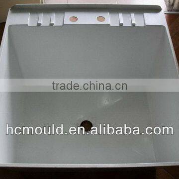 Vacuum forming basin made of SMC