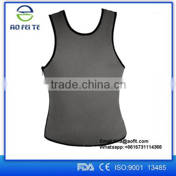 Factory Directly Body Building Top Quality Elastic Neoprene Vest Made in China