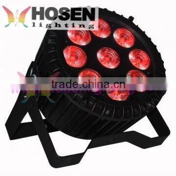 9x18W RGBWAP 6-in-1 outdoor waterproof led par light