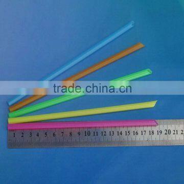 factory price colored individual packing juice stir drinking boba straw