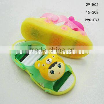 Luminescence of PVC-EVA children sandals