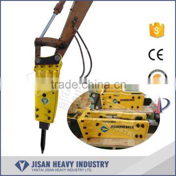 Construction Machine Hydraulic Breaker Top Type jack hammer for 15 Tons excavator