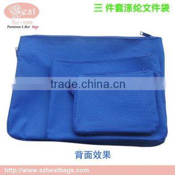 Durable top sell pu portfolio(document bag)file folder