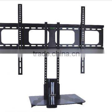 Universal TV and DVD Bracket LCD TV Mounting Bracket with DVD Stand Shelf Movable