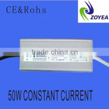 IP67 50w 1.2A led transformer for led light