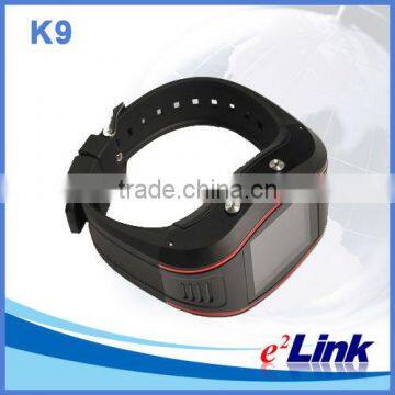 Wrist watch phone gps tracking device for senior citizen K9