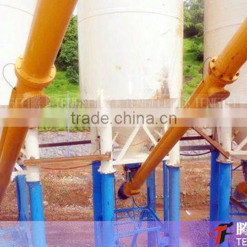 Screw conveyor for silo cement