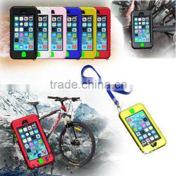 Cool Stunning beautiful top professional design waterproof case for iphone 4 4s 5 5s 5c