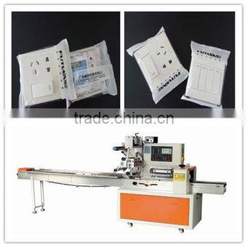 Switch panel automatic flow packaging machine