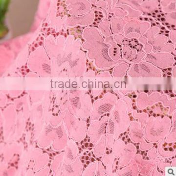 Sale strand silk cotton lace fabric