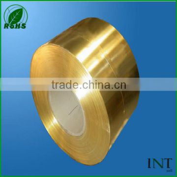 Professional copper supplier high light polished brass tape CuZn37