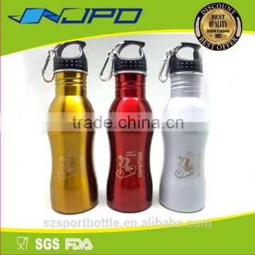 Gourd Shaped Lead Free Azo Free EU Standard 500ml Water Bottle Stainless