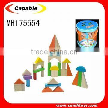 Educational Wooden Toys Wooden Building Blocks Toys, Creative Building Block Toys photo-2