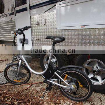 Small city e bike 2014 new design lithium polymer e bike battery