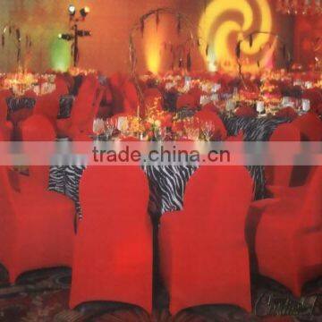 Factory price spandex chair cover for wedding