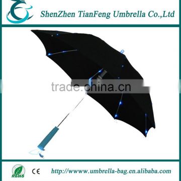 straight handle favorable price led umbrella with high quality