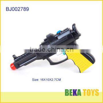 Hot summer toy black plastic toy water squirt gun