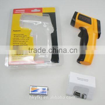 New Laser Infrared Digital Thermometer LCD Digital Infrared Pyrometer Laser Point Temperature photo-2