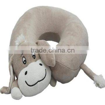 Children U-shape cute animal neck pillow kids travel neck pillow china cheap wholesale pillow