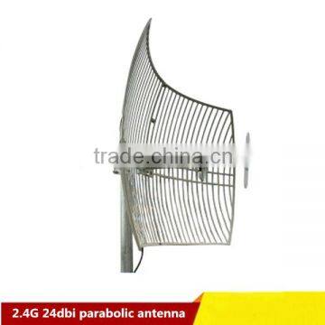 Wireless outdoor point to point mmds antenna ,2.4GHZ 24dbi parabolic antenna