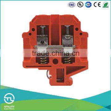 UTL China Top Ten Selling Products 0.5-10mm Ground Universal Strengthen Wiring Terminal Block 600V 65A