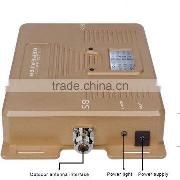Smart LCD Display Dual Band 1800&2100 Mobile Signal Amplifier