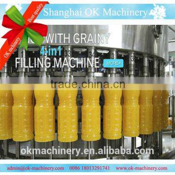 OK-014 Juice/hot filling machine ( PET Bottle / Glass bottle )