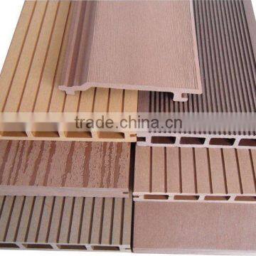 FASHION!!!Hollow wpc/ wood plastic composite (wpc decking)