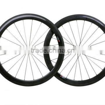 23mm width U shape 38/50/60/88mm carbon clincher Wheelset Rim, 700C Carbon 50mm Clincher Road Bike Rim OEM