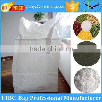 Yantai factory price polypropylene pp woven 1 tonne FIBC bag