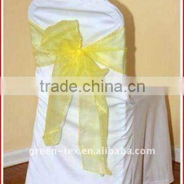 organza sash/chair sash