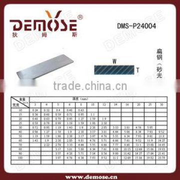 demose stainless steel flat tube wholesales