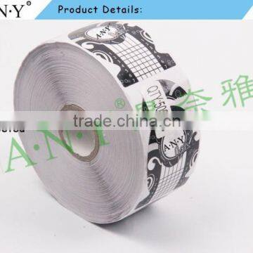 ANY Crystal Beauty Nails Design 500PCS per Roll Paper Nail Form Fish Shape photo-4