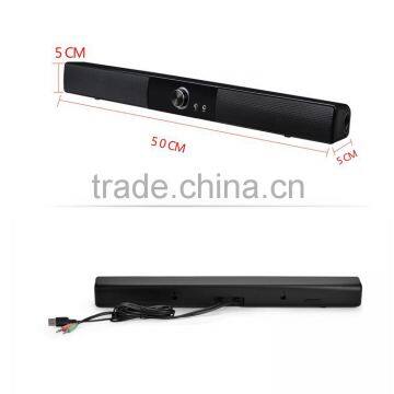 HI-FI MINI USB MIC EARPHONE SOUNDBAR SPEAKER WITH LED LIGHT, BEST CHOICE FOR COMPUTER LAPTOP SMART PHONE photo-4