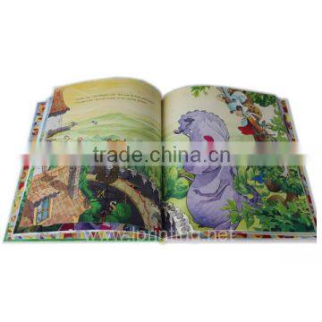 Hardcover Children Book Printing Kids English Short Story Book