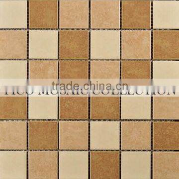 CM1612YID rachoo swimming pool glass mosaic glass mirror wall tile for hotel ktv 10x10 glass tile mosaic