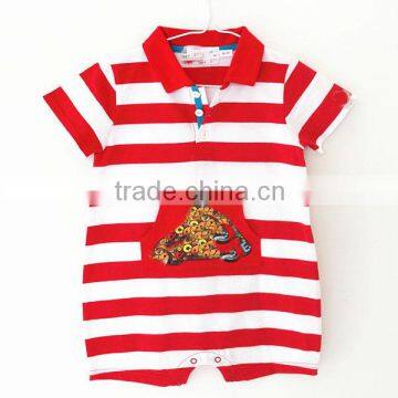 Summer Style Baby Girl Bodysuits Short Sleeve Jumpsuits photo-6