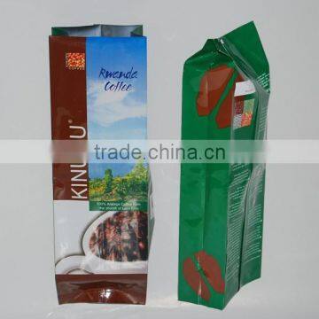 Aluminum Foil Material Back Sealed Coffee Packaging Bag