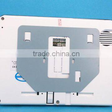 10 Inch High Resolution Door Bell Type Video Door Phone Intercom System With Photo Memory & Video Talking Function photo-3