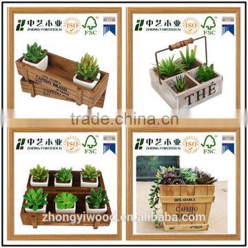Trade Assurance FSC&SA8000 Customized Wooden Cup Holder